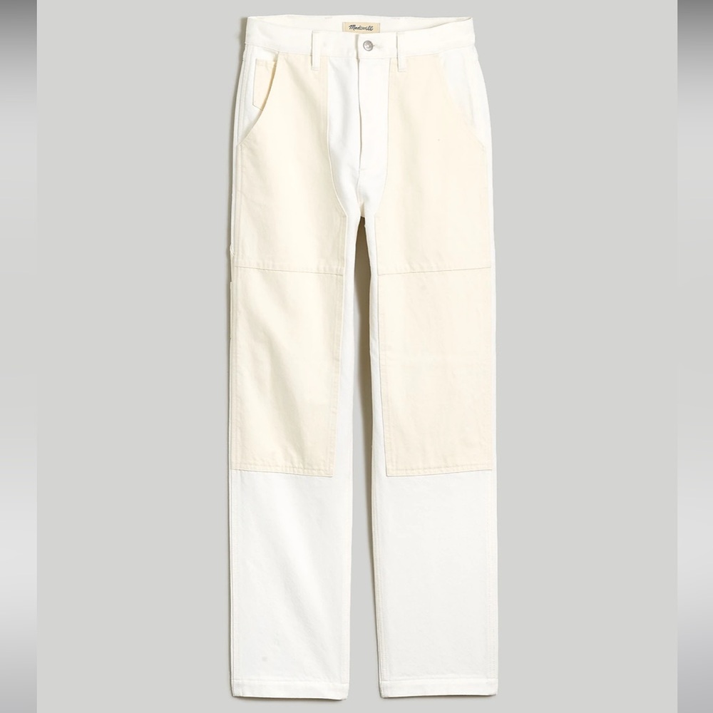 Madewell The '90s Straight Jean: Two-Tone Workwear Edition
